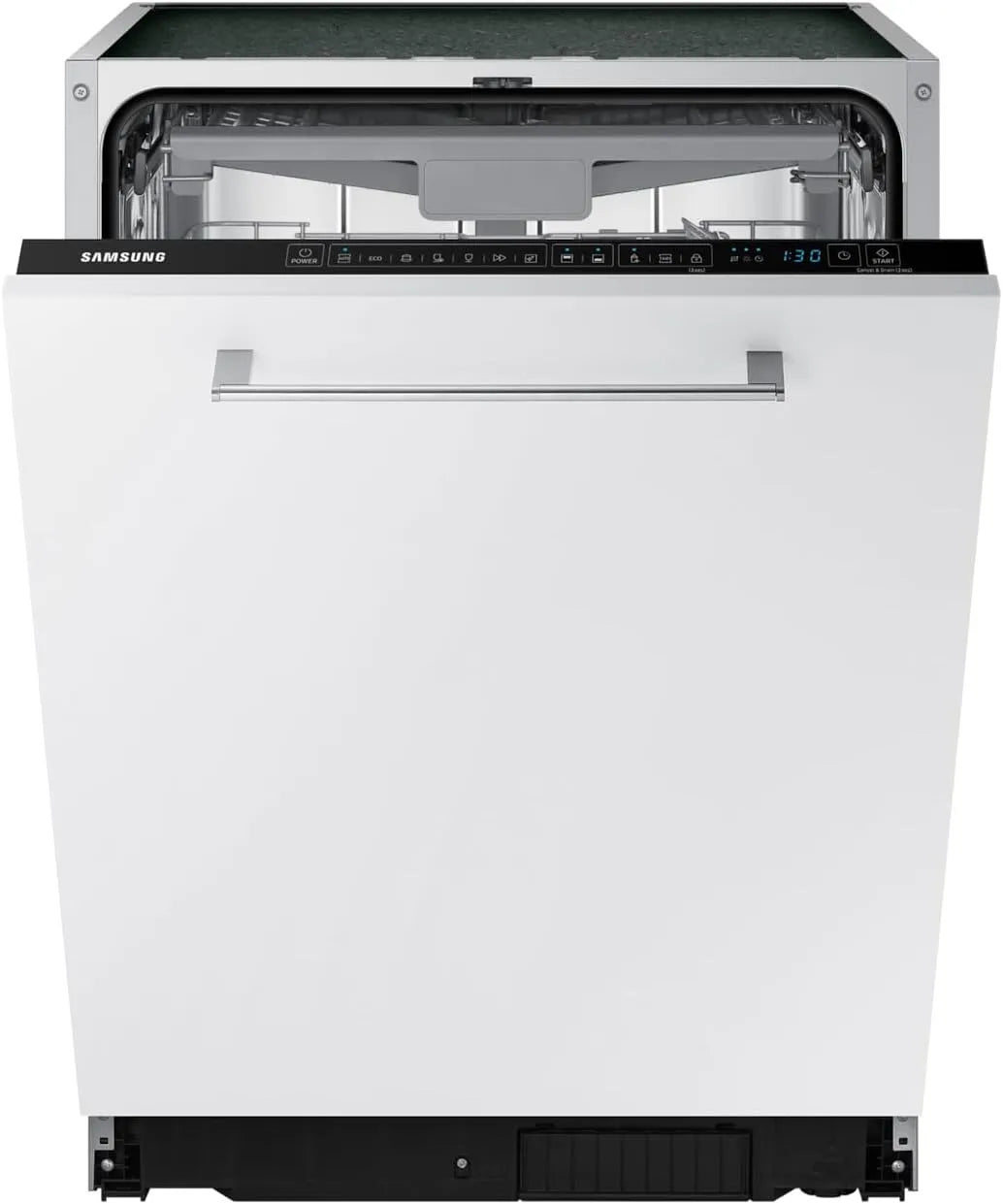 Samsung DW6500AM, Myčky nádobí, 60 cm, Plně integrovaný myčka nádobí, 14 Bespoke Místa, Stříbrná