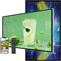 Generisch, LCD grafické displeje, Digitální signage displej, Komerční reklamní přehrávač médií pro restaurace a, Černá, 47.7 cm, 47 cm, 54, 6 cm