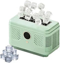 Generic, Stroje na výrobu ledu, Přenosný protilehlý led stroj, 150W Mini Mrazicí zařízení 12 Masivní kostky v 15, Zelená, 150W, 1, 9kg, 56 x 4