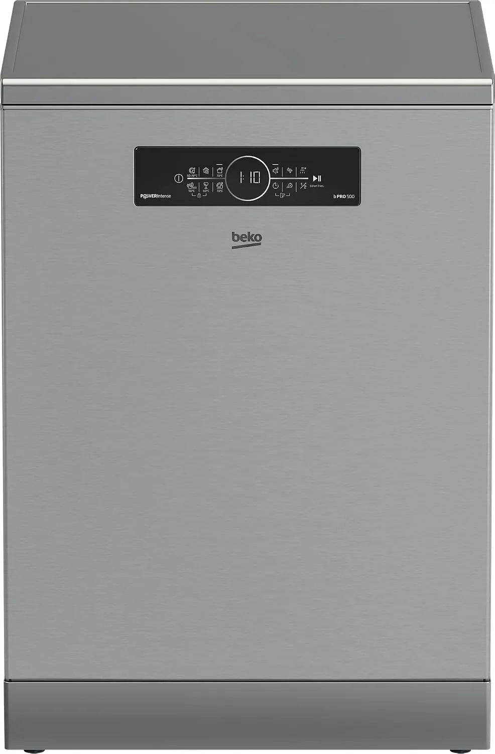 Beko BDFN36541XP, Myčky nádobí, 60 cm, myčka nádobí 60 cm, volně stojící a podlahové provedení, pro 15 matric stropů, 6, Stříbrná
