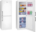 Amica, Kombinované chladničky s mrazákem, Chlazení / Mrazení Kombinace bílá 138L 148cm Vysoké automatické odmrazování KGC, Bílá, 138L, 148cm