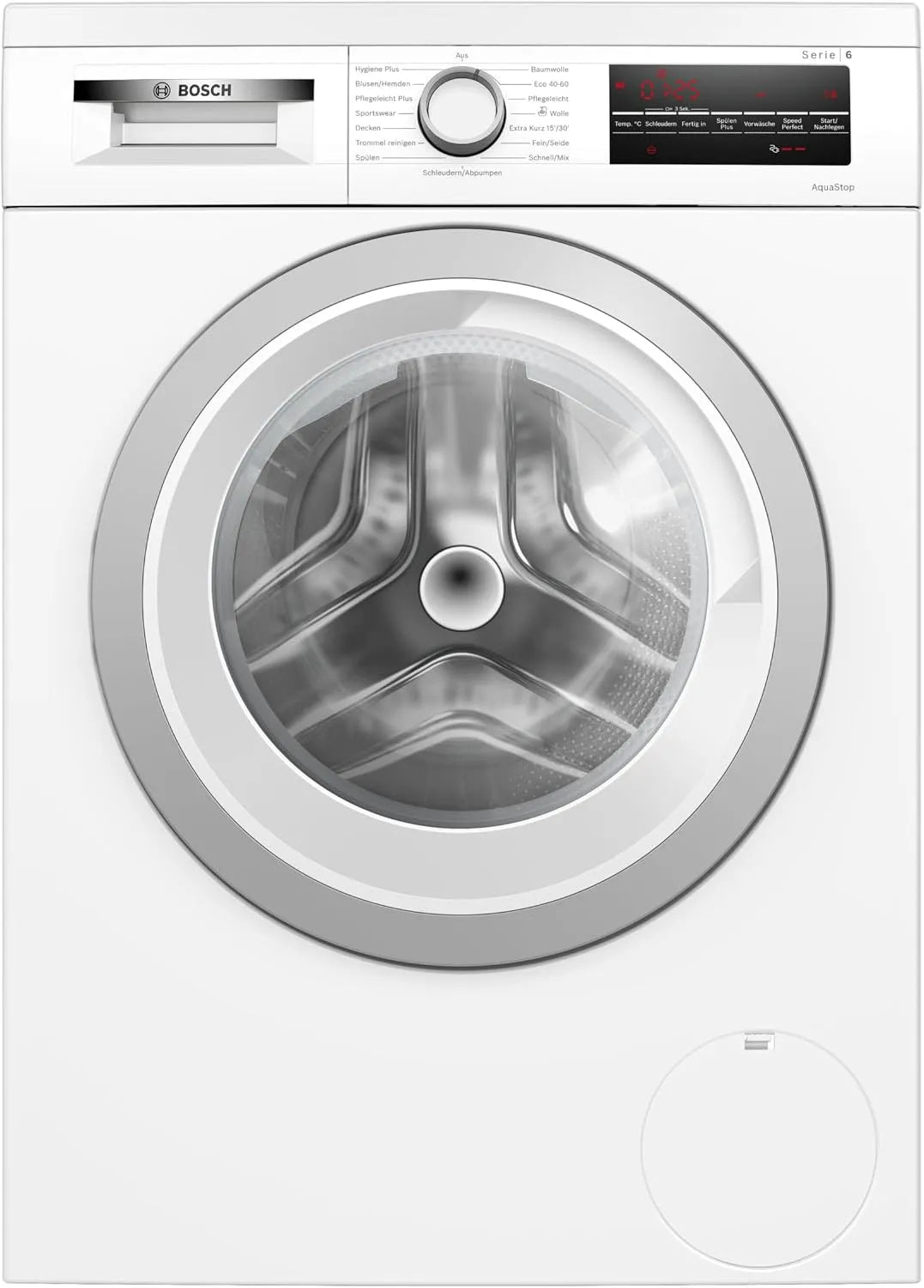 Bosch WUU28T42 WU28T42, Pračky, série 6 pračka, 9 kg, 1400 ot. / min, Bílá