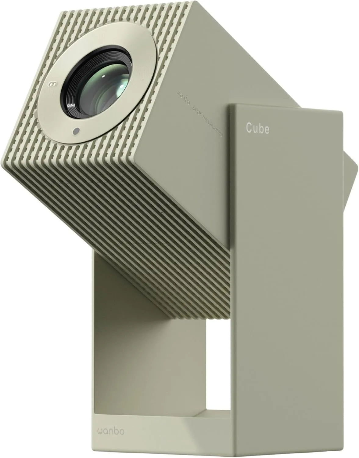 WANBO, Projektory, Cube 2 Pro Smart Projector s Android TV & ToF Autofocus - Kompaktní přenosný mini, Černá, 8W
