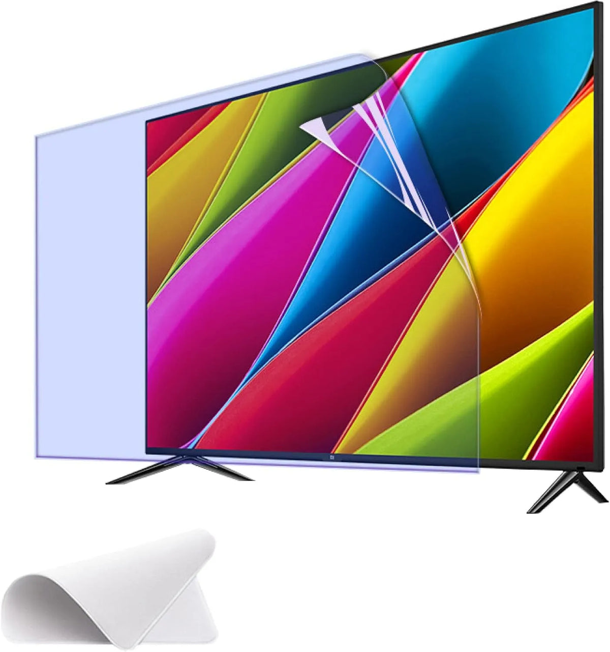 MJYT 75-85-Zoll-Standard, Ochranné filmy na displeji, Anti- modrá ochrana obrazovky TV pro 75- 85- palcové nebo zakřivené monitory, Černá, 77inch