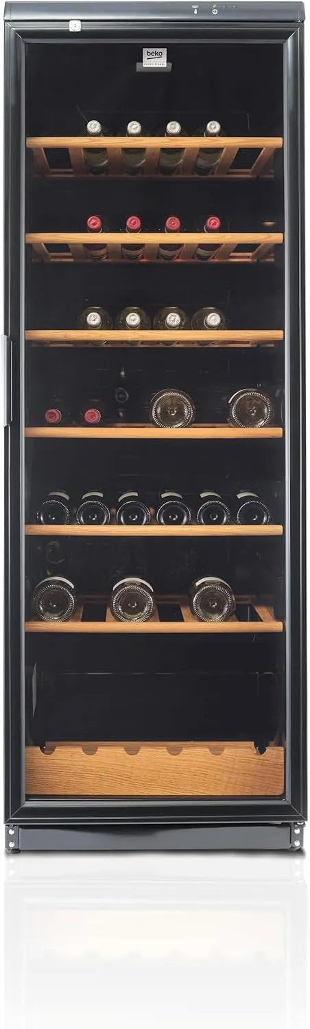 Beko, Nápojové chladničky, Professional, lednička na víno ADN 231 BK BP, certifikované pro komerční použití, Černá, 50 kg, 173 x 60 x 60 cm