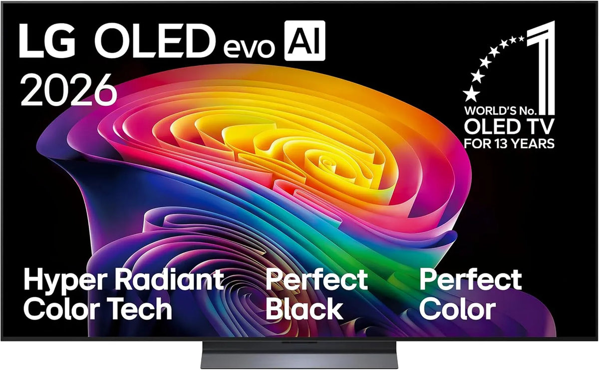 LG OLED65C64LA Gen3, OLED displeje, TV 65 palců (165 cm) 4K OLED evo AI Smart TV, α11 AI procesor, 120 Hz (VRR až 165, Černá, 64L, 165 cm, 4K