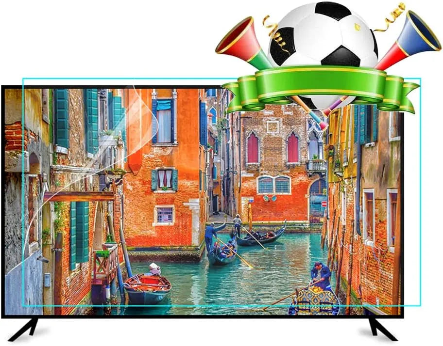 AIZYR, Ochranné filmy na displeji, TV obrazovka Protector 75-85 palců mat anti- glare / anti blue light / anti, Černá, 77inch, 1722x993mm, 930mm