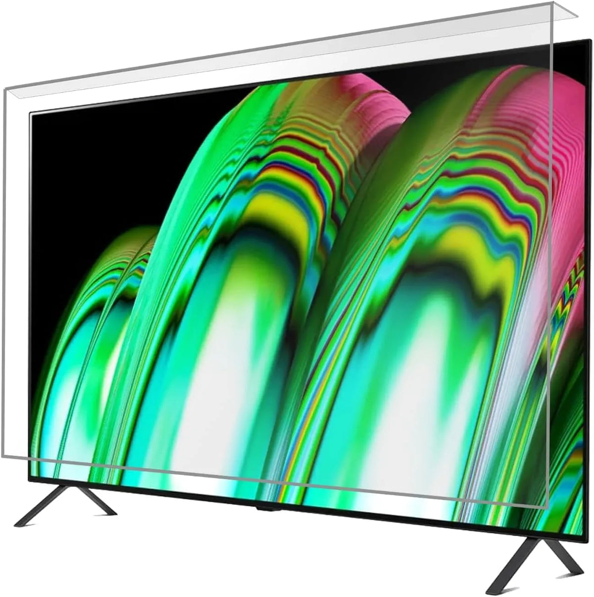 GlassZilla, Ochranné prvky obrazovky TV obrazovka ochrana 190 obrazovka (75 palců), Černá, 8K, OLED