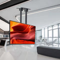 GTHTUHFD, Nástěnné a stropní držáky, Elektrický stojan na tv výtah - nastavitelná dvoutypová TV montáž pro obrazovku, Černá, 1, 69 mm, 60 kg
