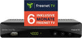 TELESTAR DVB-T2, Rozhlasové přijímače DVB-T a DVB-T2, Imperial T2 IR Plus - přijímač s 6 měsíci freenet TV - černá, Černá, 12 V, 5 V, 5.000V