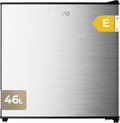 EVVO F22X, Minichladničky, minilednice, 46 l, nerezová ocel, úspora energie, 80 kWh / rok, 41 dB, kompaktní, Stříbrná, 80 kW