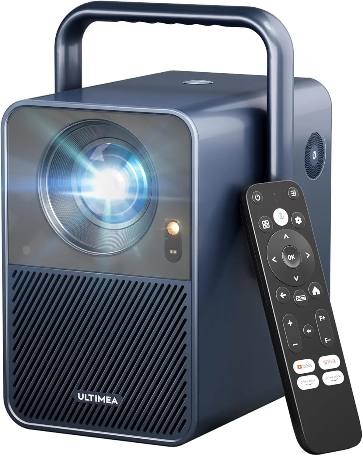 ULTIMEA, Projektory, 2025 Upgrade Beamer 4K Home Cinema Podporována, Chytrý Beamer Mobilní venkovní, Černá, 4K, 5G, 2W