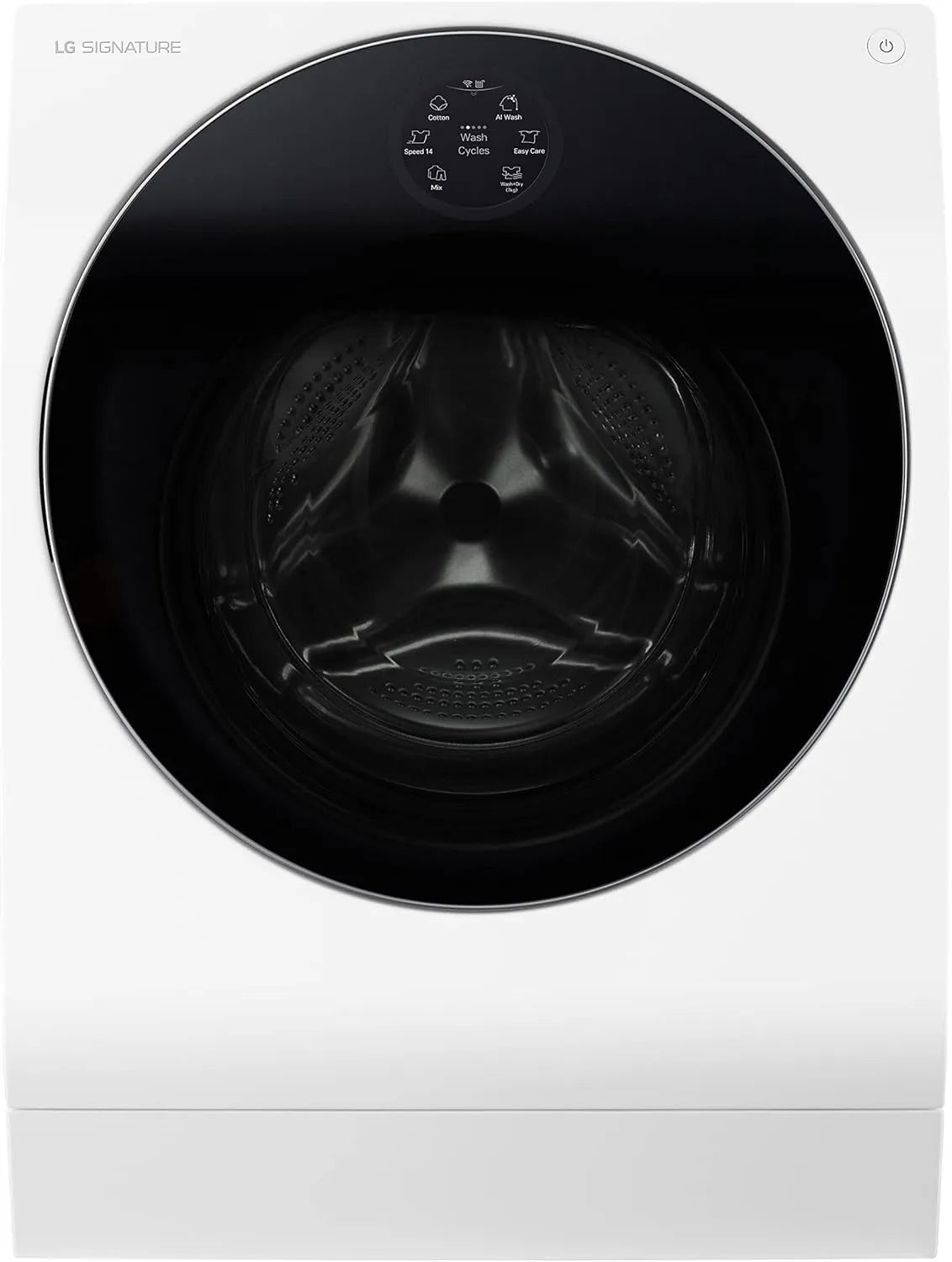 LG 4-fach LSWD099X, Pračky se sušičkou, SIGNATURE, třída A, pračka 10-7 kg, 1550 ot. / min., 4krát třída A, AI Direct, Bílá, 7 kg, 60 x 67