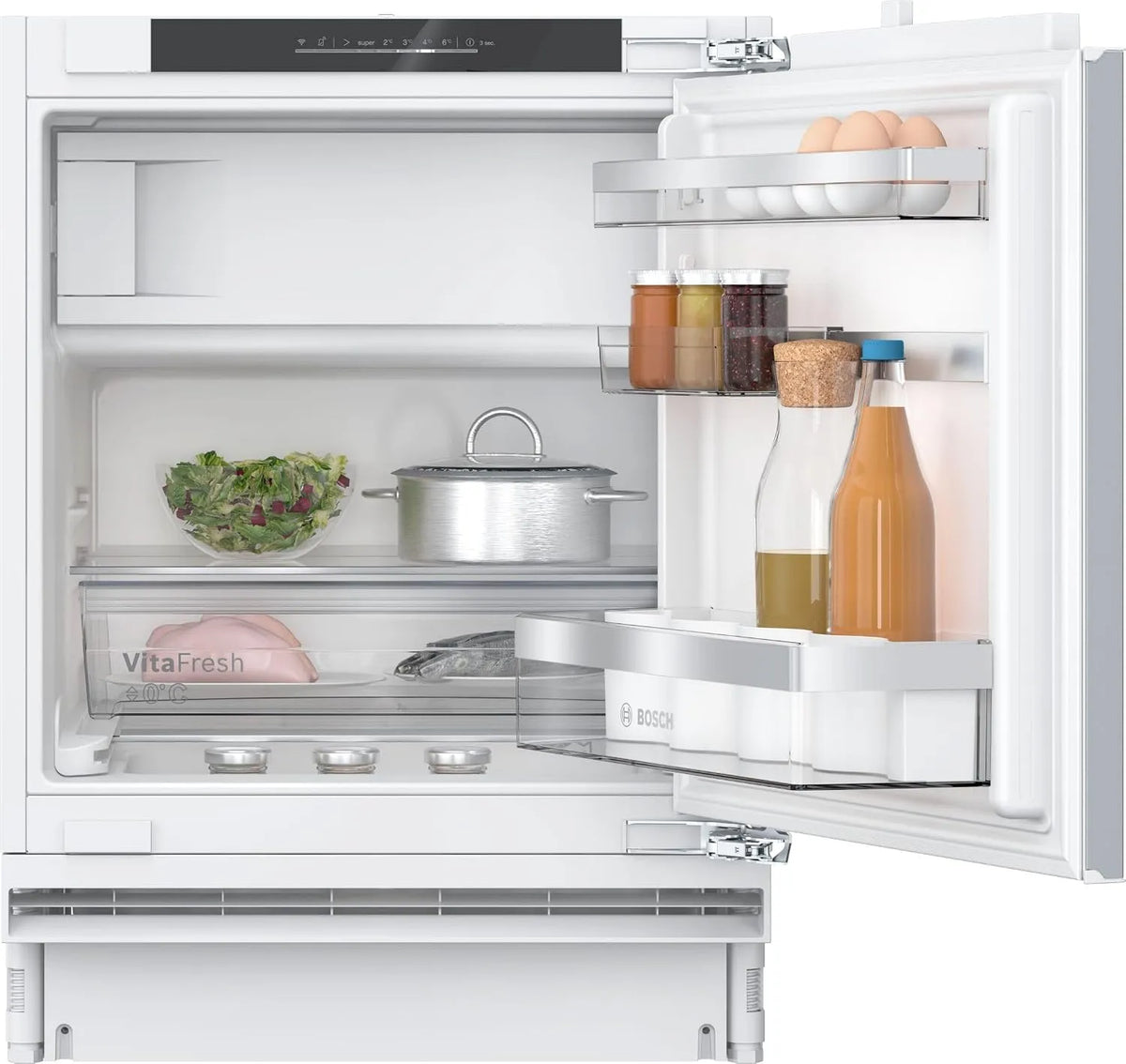 Bosch KUL22ADD0 KUL2ADD0, Chladničky, ova lednička řady 6 s mrazákem 82 x 59.8 cm, Bílá, 82 x 59, 8 cm, 0 V, 35 dB