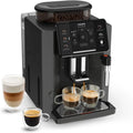 KRUPS 2-Tassen-Funktion 2-Cups, Plně automatické kávovary, Sensation Káva Plně automatická s Mléčnou pěnou tryskou, Kávovar pro Espresso