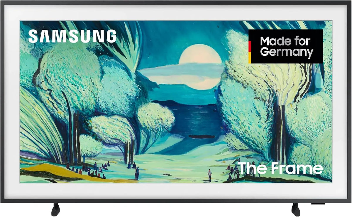 Samsung LS03F Gen2, Televizory, rám 4K QLED 50 palců (125 cm) UHD TV, Moderní rámeček design, NQ4 AI procesor, Černá, 4K, QLED, 125 cm, 50L