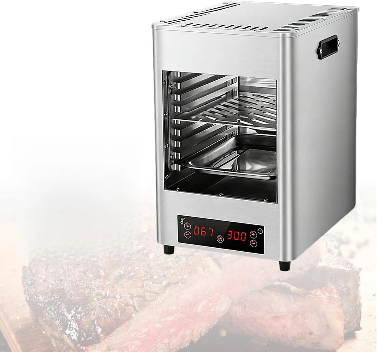 KUSOLE 1700-W-Indoor-Backofen 1700-W, Elektrické grily, vnitřní trouba, Černá / stříbrná, 1700 W, 110 V, 220 V, 50 Hz