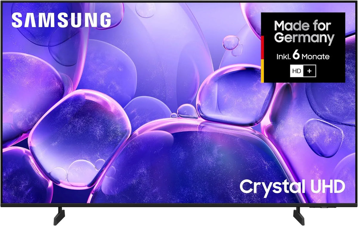 Samsung U8079F, Televizory, Crystal UHD 43 palců (108 cm) LED, MetalStream Design, SmartThings, AI Upscaling, Černá, 108 cm, 4K, 900 v, 840 x 2