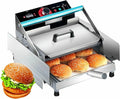 Generisch, Mini trouby, Komerční elektrické hamburger trouba s časovým a teplotním ovládáním, automatický, Šedá