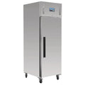 Polar, Příslušenství pro prodej potravin, Polární odvzdušňovací U- Series 750W jednodveřový pekárenský mrazák 850 l, Stříbrná, 750W, 850 l