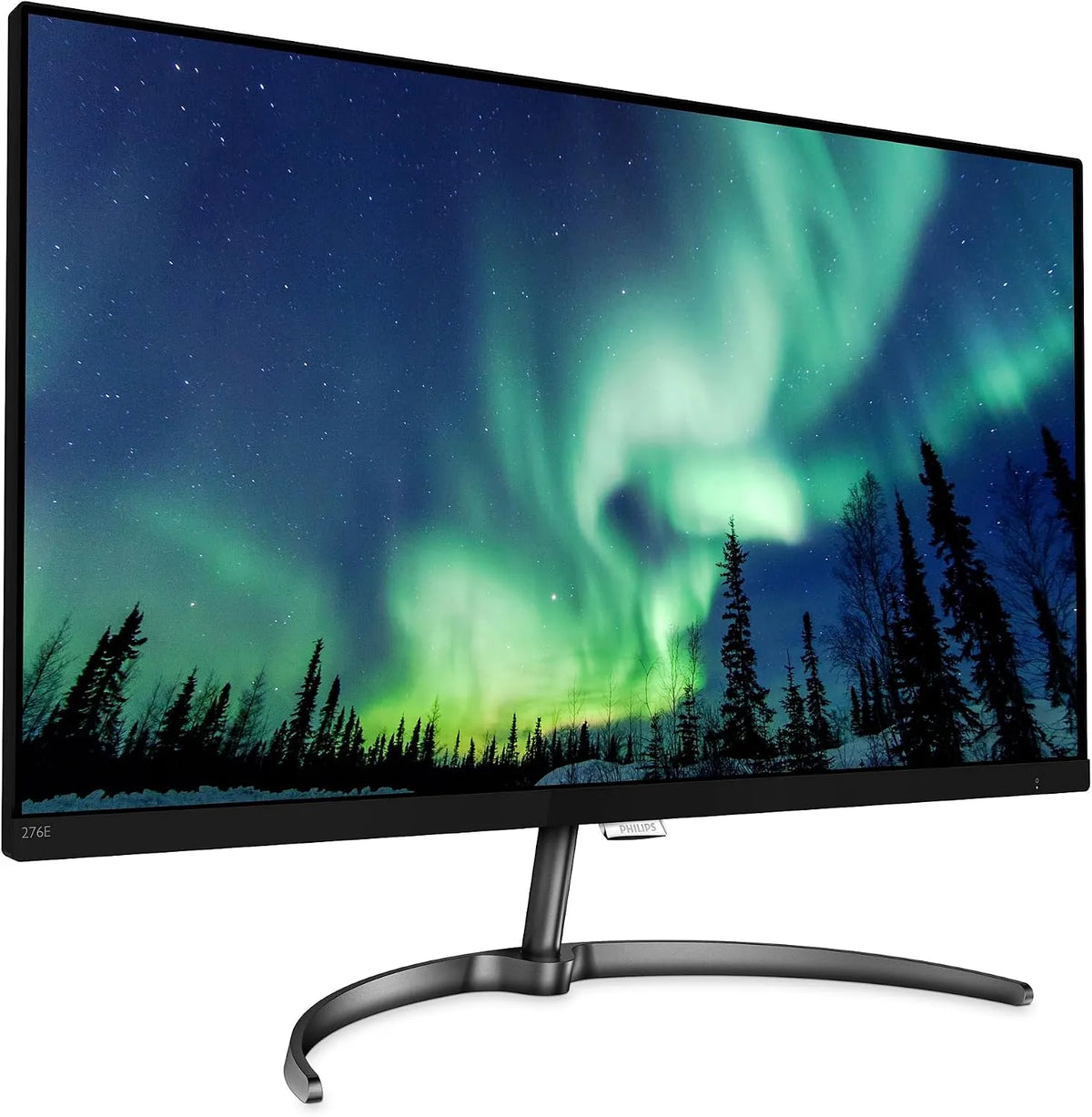 PHILIPS 276E8VJSB, Monitory, 27 palcový UHD monitor (3840x2160, 60 Hz, HDMI 2.0, DisplayPort) černý, Černá, 8V, 3840x2160, 4K