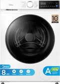 Midea A-30 MFV5EW80WBA30, Pračky, Myčka 8 kg EEK % BLDC Invertor bílá, 8 kg, 80W, 330 mm, 10 l