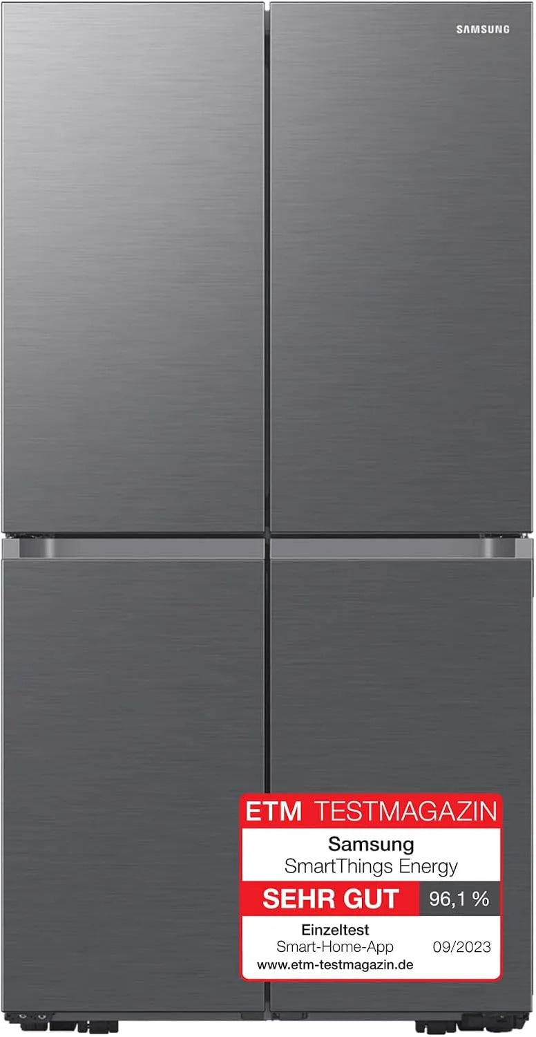Samsung RF59C700ES9/EG RF59C700ES9, Kombinované chladničky s mrazákem, Francouzská lednička s mrazákem, 178 cm, 649 l, AI energetický režim