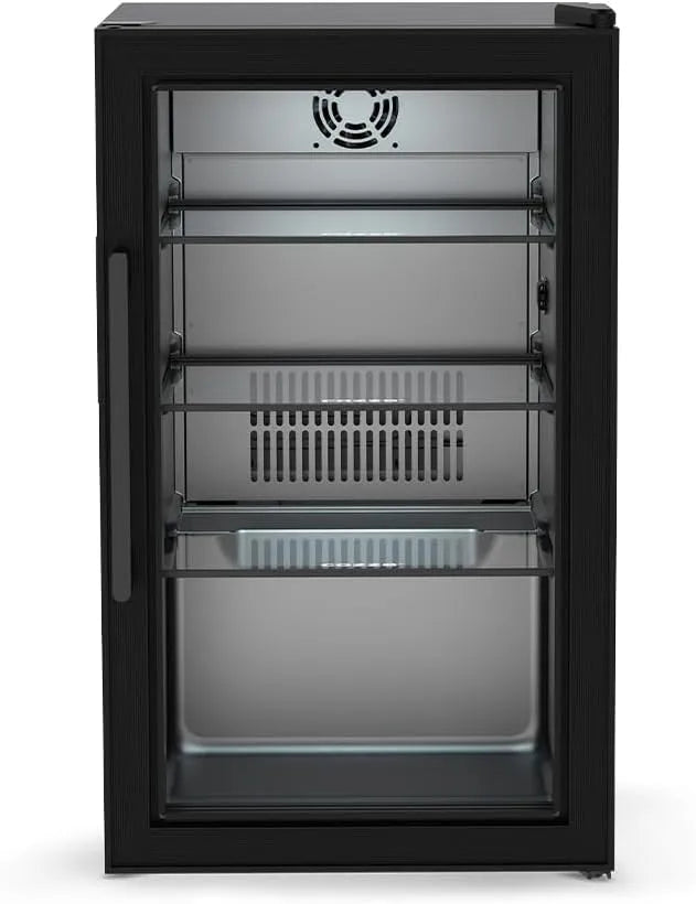 cozze, Nápojové chladničky, ® Elements Nápoje Lednice 63 L - Kompressor Chlazení 3-10 ° C, Skleněné dveře, Bílá, 63 L, 1 W, 240 V, 50 Hz