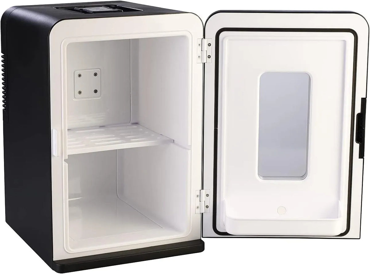 Sichler Haushaltsgeräte, Minichladničky, Sichler Domácí spotřebiče Kempování Lednice: Mobilní minilednice s tepelnou, Bílá, 14 l, 230 v, 12V