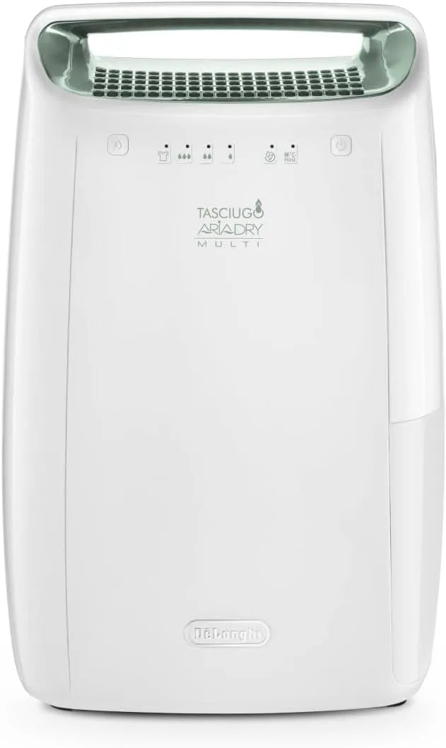 De'Longhi 12L/Tag 3-Fach-Filtersystem, Odvlhčovače vzduchu, De 'Longhi Tasciugo AriaDry - Přenosný odvlhčovač s 3násobným filtrem, 12L / den, Bílá