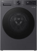 LG F2X7SLIM9B, Pračky, pračka, přední nakladač, 9 kg, parní funkce, AI Wash, Inverter Direct Drive, Černá, 2X7, 53, 5 cm