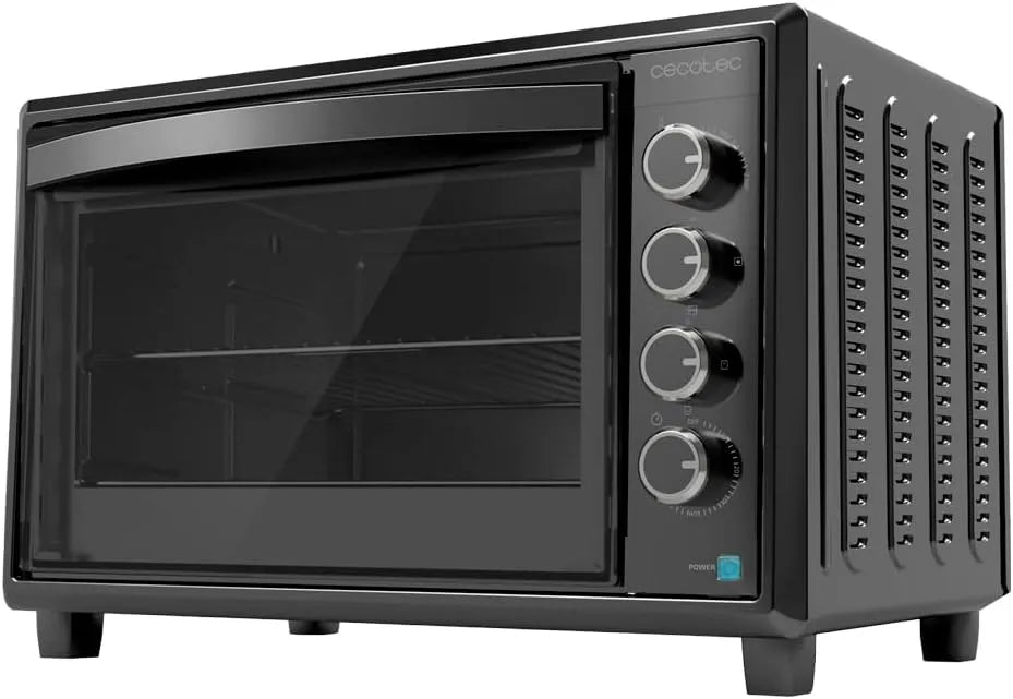Cecotec 230o, Mini trouby, tabulka konvekční trouba 60 litrů Pečivo a toast 6090 černá Gyro. 2200 W, vnitřní, Černá, 60 l, 2200 W