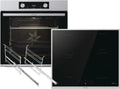 Gorenje BOS6737E13X GI6401BX, Sety sporáku a trouby, černá Pepper Set SIXL - trouba + indukční sporák, Černá, 60 cm