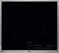 AEG IKB64431XB hob2Hood, Varné desky, Self- dostačující kuchyňský sporák / indukce / / posuvník operace / 60 cm / nerez, Černá, 60 cm, 6 x 57