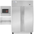 HENDI 230V/450W 1200x740x, Chladničky, lednice, Arktida, s 6 nastavitelnými policemi, do 40 kg na podlahu, 4 válce, Stříbrná, 230V, 450W, 40 kg