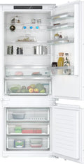Siemens KB96NVFE0 iQ300, Kombinované chladničky s mrazákem, Smart XXL built- in friend- combination, 194 x 71 cm niche, 285L chlazení + 98L, Černá