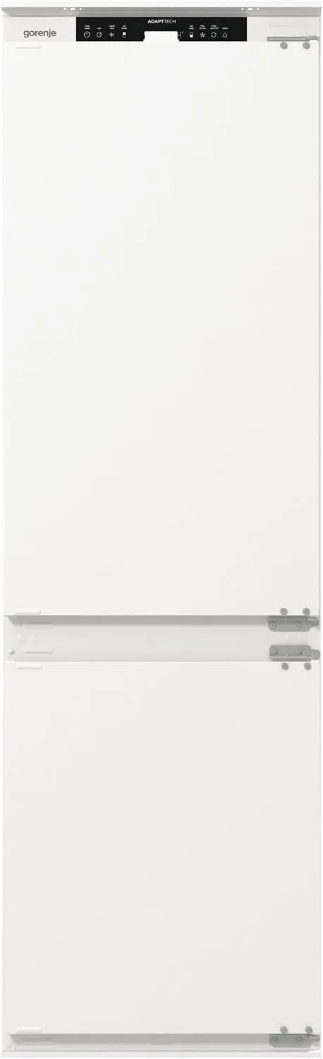 Gorenje NRKI517E41, Kombinované chladničky s mrazákem, built- in lednice, 177cm niche, drag dveře pant, 252 L (176L plus 76L), NoFrost, Bílá, 177cm