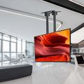 Generic, Nástěnné a stropní držáky, Nastavitelná montáž na strop TV - Motorový výtah pro 60- 100 palců TV, dvoutyčová, Černá, 60 kg, 1.69mm