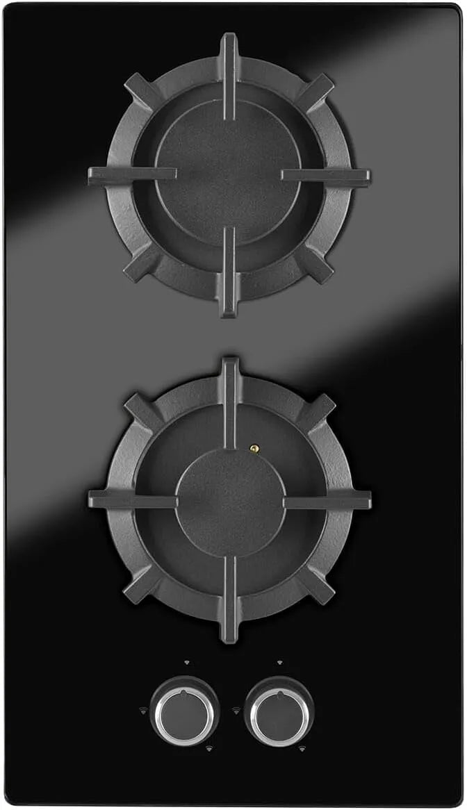 Oranier GKH335, Varné desky, Domino Gas Kochfeld sám-dostačující, Černá, 30 cm, 2 v, 2', 330 mm