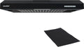Comfee 3.6F17BB, Podstavné digestoře, Dolní kolej 60cm podkonstrukce cirkulující vzduch / výfukový vzduch černá CHU, Černá, 60cm