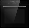 Midea 7NM30TOBL, Trouby, Midesign Built- in Pevných, s teleskopickým rozšířením, 12 funkcí s eco- funkcí, Černá / stříbrná, 5 v, 72 l, 2900 W