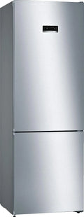 Bosch KGN49XIEA, Kombinované chladničky s mrazákem, ová řada 4 Freestanding XXL lednice - mrazák kombinace, A + +, 303 kWh / rok, 338, Stříbrná