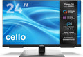 Cello C2426TZH 1080p, Televizory, 24 'Smart LED TV, 2024, Tizen OS, Bluetooth, Gaming Hub, Pitch Perfektní, Černá, 24 '