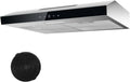 TopStrong, Podstavné digestoře, 60cm rozsah kapuce 60 cm, podstavba rozsah kapuce 60 cm, cirkulující vzduch /, Stříbrná, 60cm, 595 mm, 480 mm