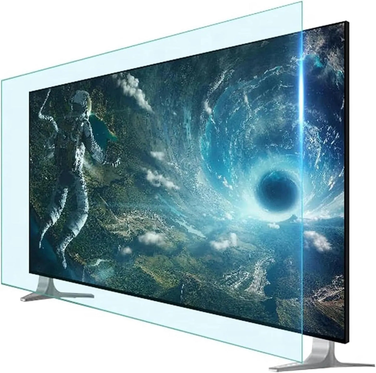 QUSYZD 4K-OLED, Ochranné prvky obrazovky TV, 1080x620mm 48inch - 32- 50 palcový anti- modrý TV filtr, odolný proti poškrábání, Černá, 1080x620mm