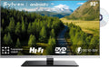 SYLVOX 1080P, Přenosné televizory, 32palcový Smart TV pro RV, Buit v DVD přehrávači, Černá, 12V, 32V, 4G, 8V
