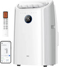 DREO 3-in-1 AC516S, Mobilní klimatizace, 12000 BTU Mobilní klimatizace ( chlazení / ventilace / odvlhčování), klid pro, Černá, 12000 BTU, 3.2 L