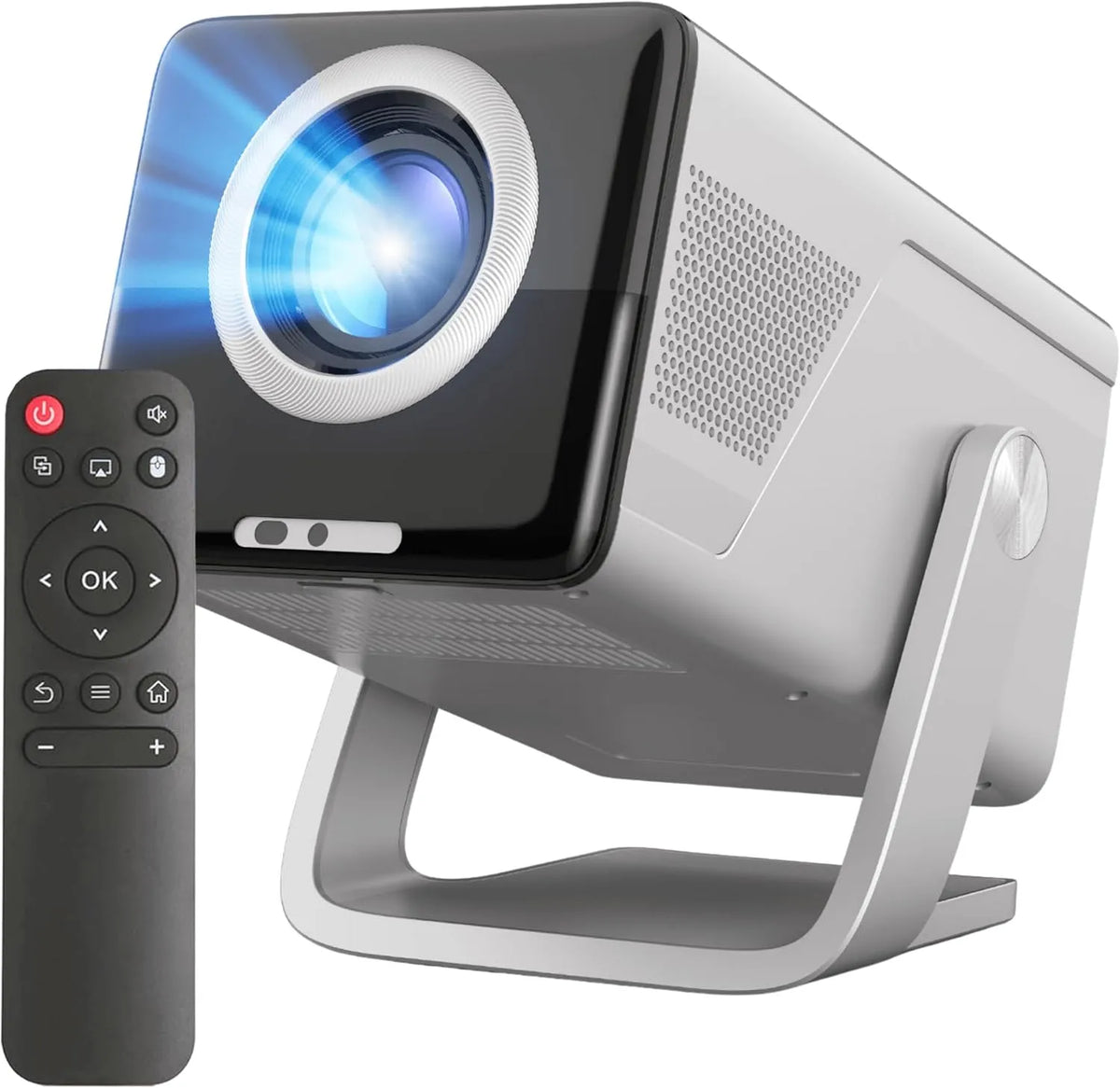 Reagle R-MOVIELUM-P50 1080p, Projektory, R-Movielum- P50 Beamer Full HD 8K Upscaling, 1000 ANSI LED projektor Přenosný 130, Černá, Full HD, 8K