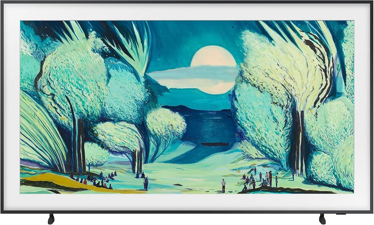 Samsung LS03F Gen2, Televizory, rám 4K QLED 65 palců (163 cm) UHD TV, moderní rám design, NQ4 AI procesor, Art, Černá, 4K, QLED, 163 cm