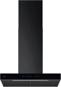 AEG NDB6761HB, Nástěnné digestoře, stěna kapota 60 cm černá, 60 cm, 75 dB, 74 dB, 7, 5 W